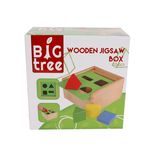 Jucarie sorter din lemn Big Tree Forme 18x18x10 cm fotografia produsului