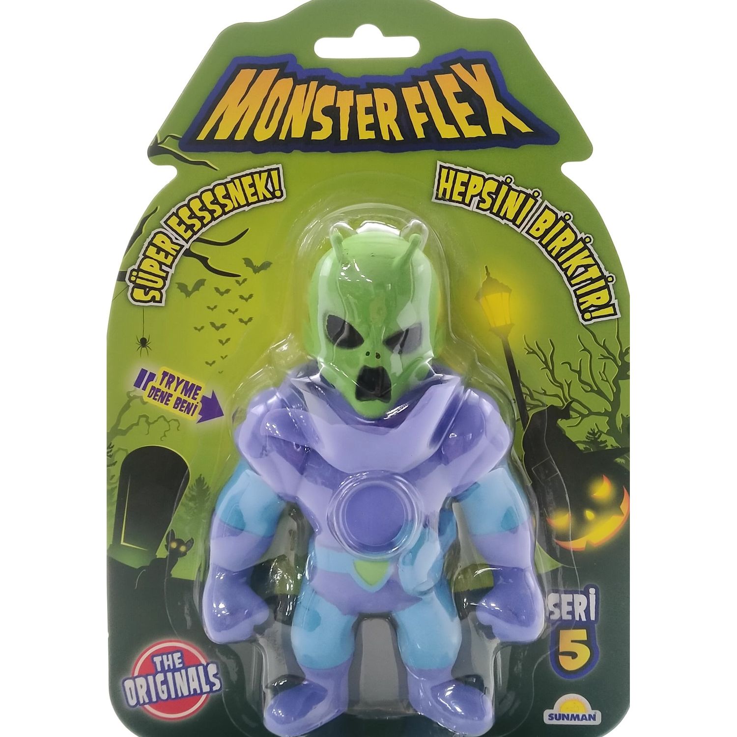 Figurina elastica Monster Flex, Martian, Seria 5 fotografia produsului
