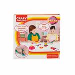 Set pasta de modelat Crafy Dough Yummy Cake 17 elemente 4 x 50 g fotografia produsului View 3 S