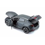 Macheta auto Bburago Lamborghini Urus, scara 1:18, gri metalic fotografia produsului View 5 S