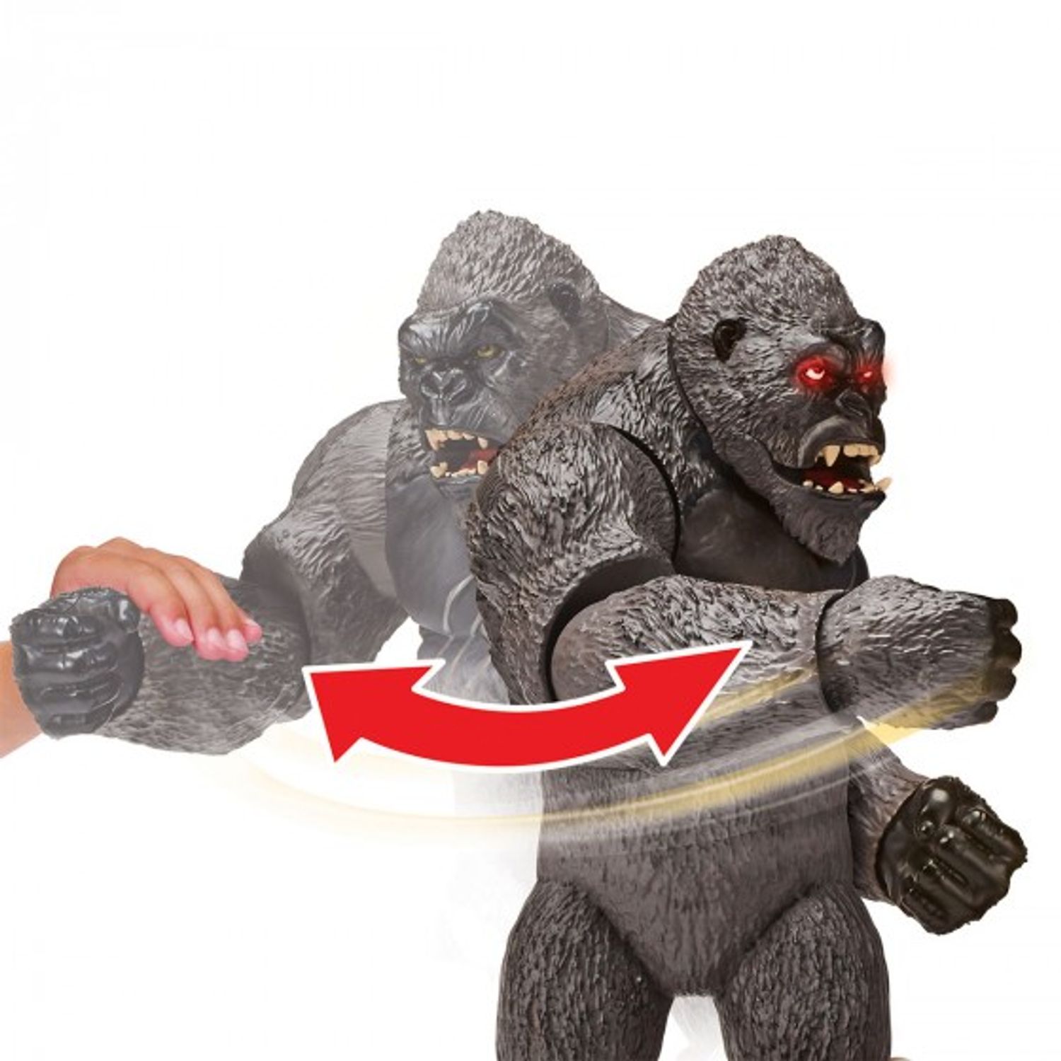 Figurina Monsterverse, Mega Kong, 33 cm, cu sunet si lumini fotografia produsului View 3 L