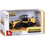 Automacheta Bburago, Construction, Excavator New Holland W170D, galben fotografia produsului View 3 S