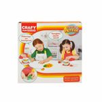 Set pasta de modelat Crafy Dough Lovely Kitchen 10 elemente 4x50gr fotografia produsului View 3 S
