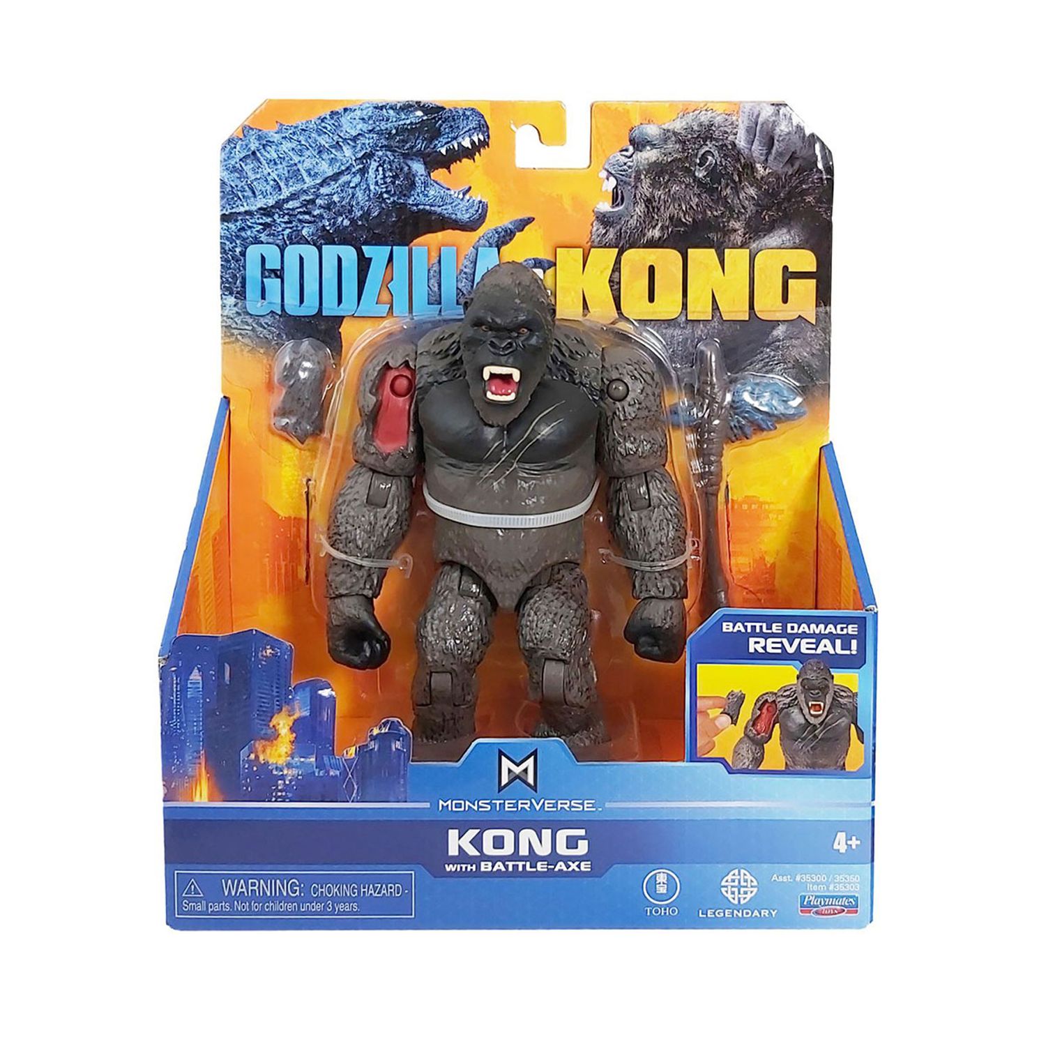 Figurina Kong cu topor 15 cm Godzilla vs Kong fotografia produsului View 5 L
