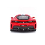 Macheta auto Bburago Ferarri 488 Pista, 1:24, rosu fotografia produsului View 3 S