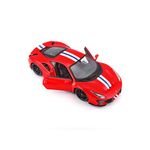 Macheta auto Bburago Ferarri 488 Pista, 1:24, rosu fotografia produsului View 4 S