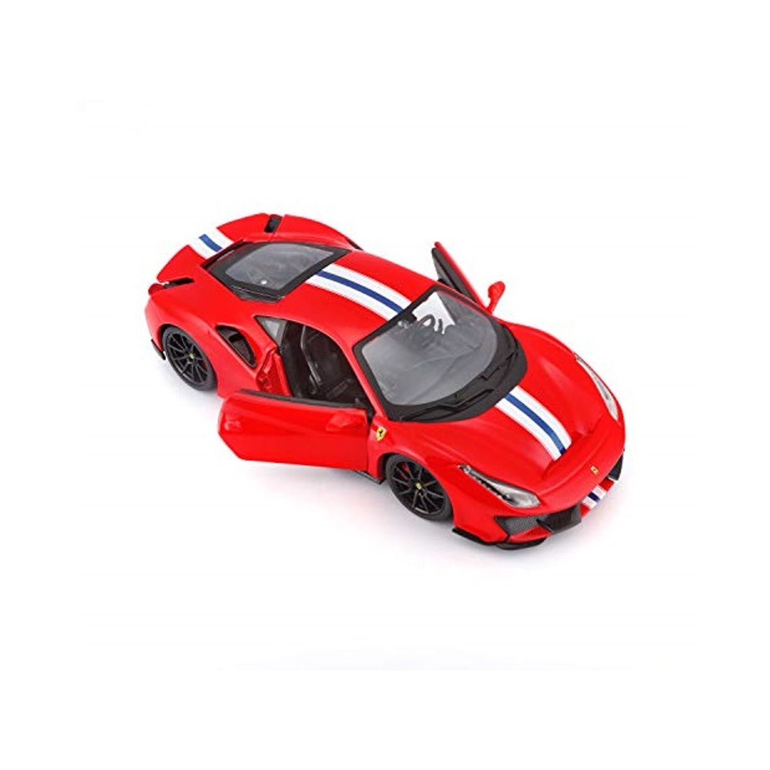 Macheta auto Bburago Ferarri 488 Pista, 1:24, rosu fotografia produsului View 4 L
