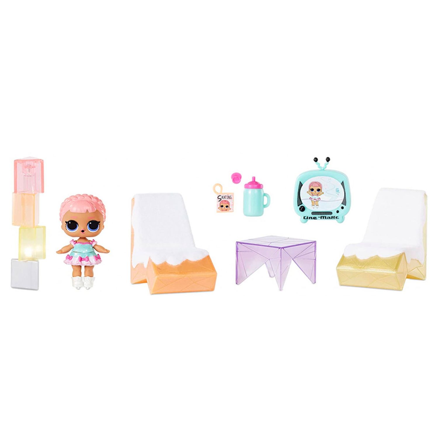 Set de accesorii LOL Surprise! Hangout Spaces Winter Chill fotografia produsului View 4 L