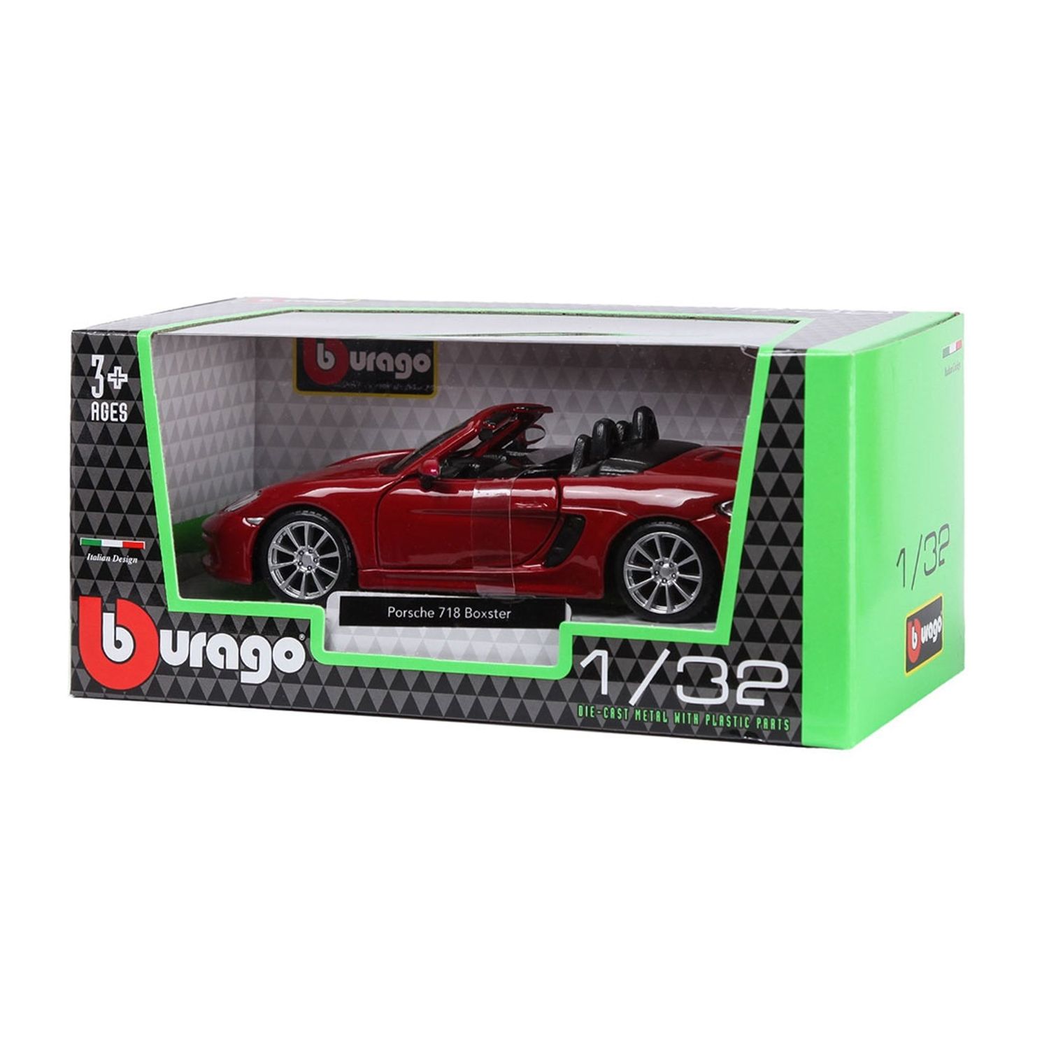 Macheta auto Bburago Porsche 718 Boxter, 1:32 fotografia produsului View 4 L