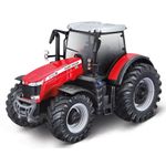 Macheta auto Bburag Massey Ferguson 8740S, 1:32, rosu fotografia produsului View 2 S