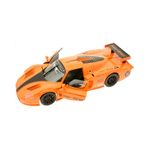 Macheta auto Bburago Maserati MC12 portocaliu, 1:24 fotografia produsului View 3 S