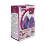 Nisip kinetic Crafy Sand Violet 500g fotografia produsului View 4 S