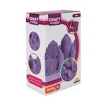 Nisip kinetic Crafy Sand Violet 500g fotografia produsului