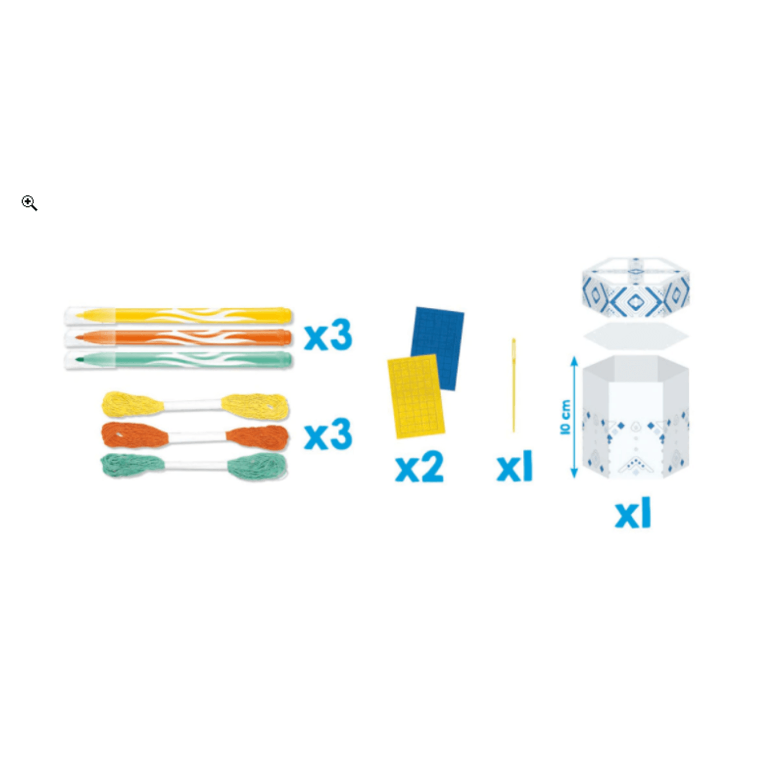 Set Creativ, Mini box, cutie crosetata, Maped fotografia produsului View 6 L