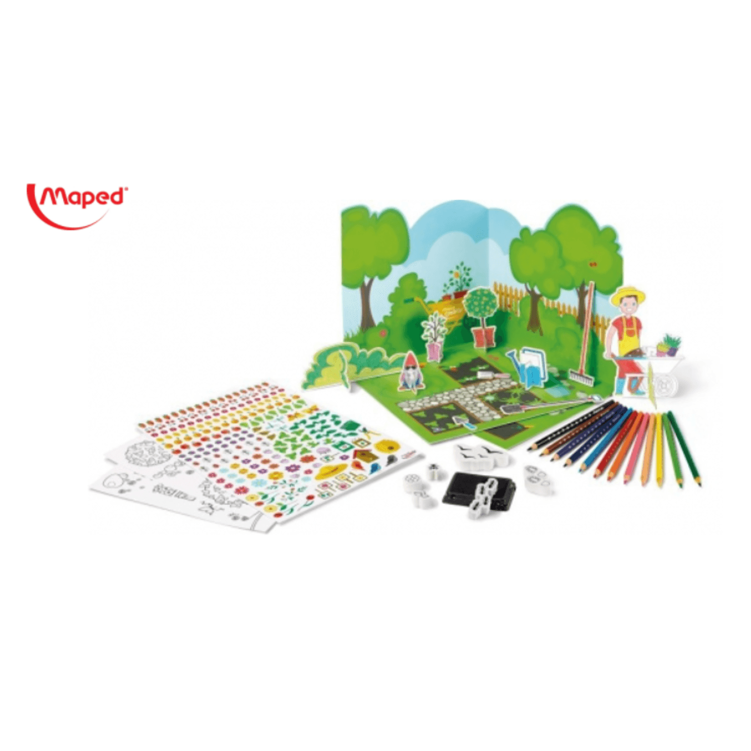 Set Creativ Color  Play Gradina Maped fotografia produsului View 3 L