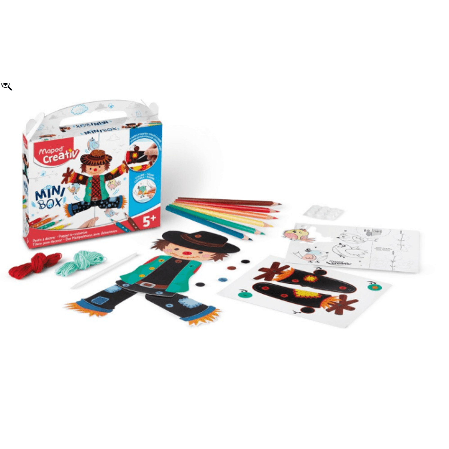Set Creativ, Mini box, marioneta, Maped fotografia produsului