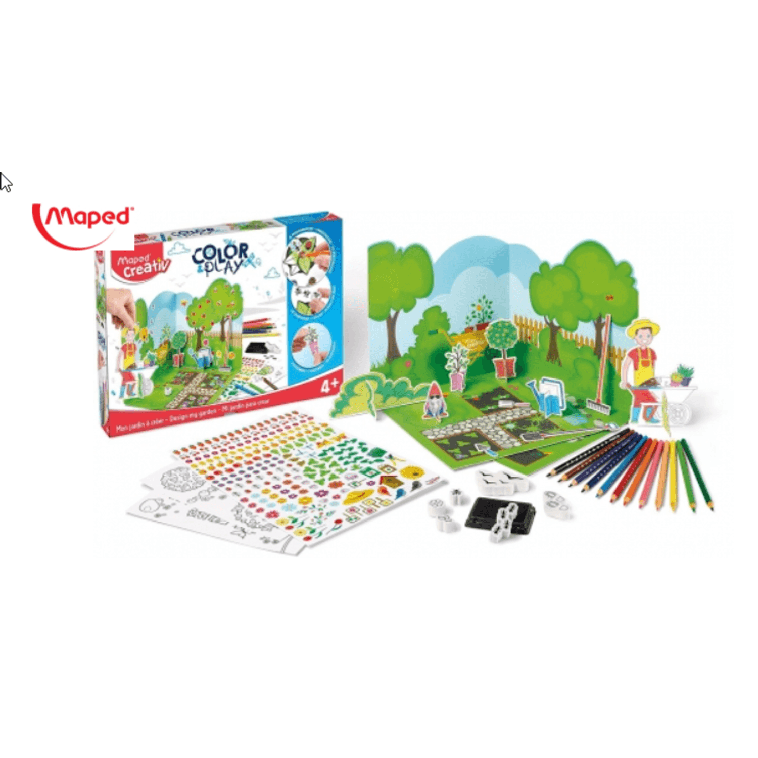 Set Creativ Color  Play Gradina Maped fotografia produsului View 2 L