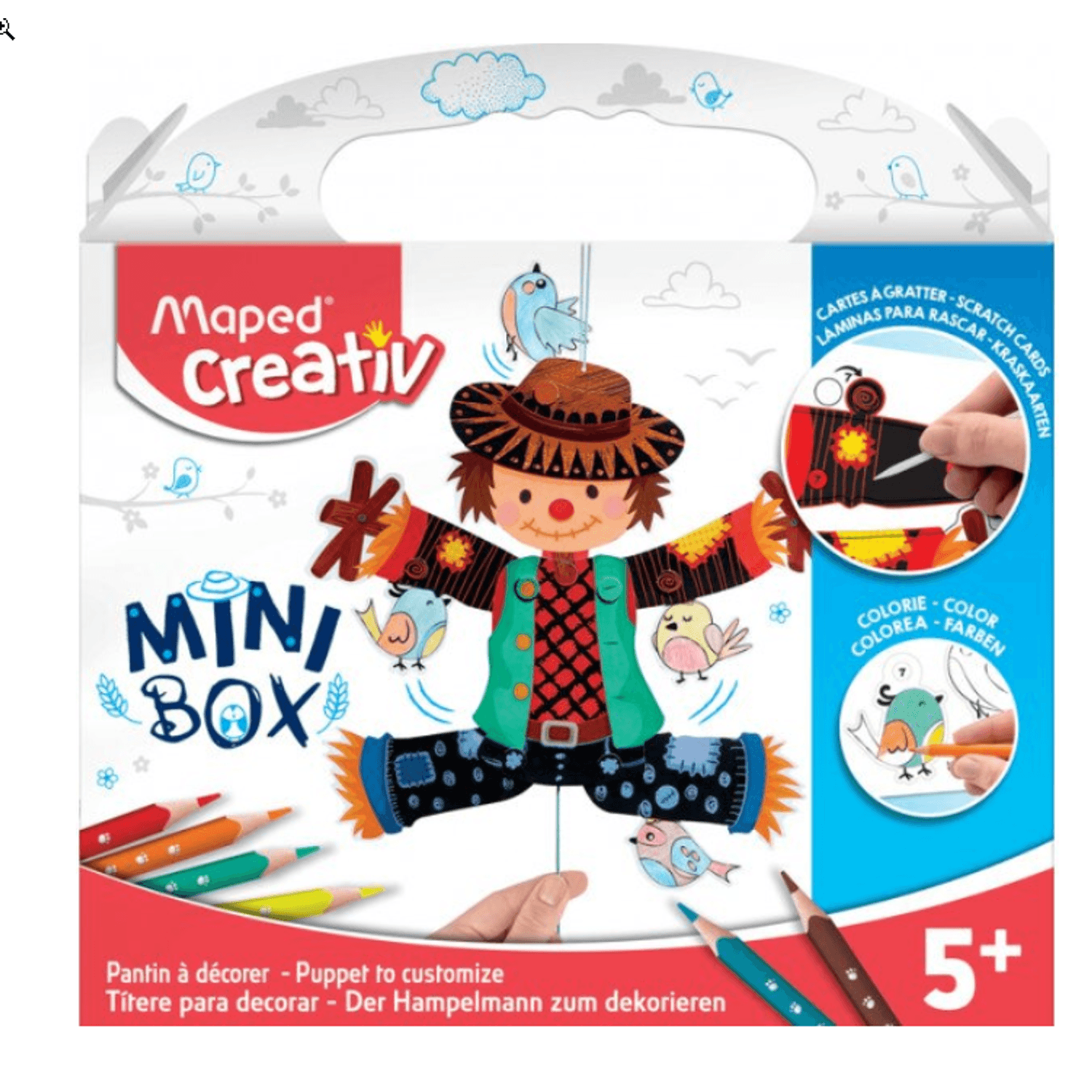 Set Creativ, Mini box, marioneta, Maped fotografia produsului View 6 L