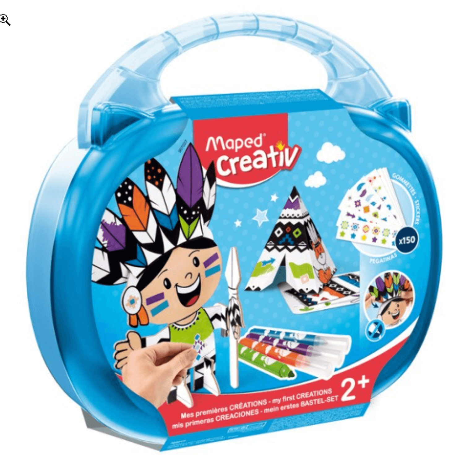 Set Creativ, My First, camp indian, Maped fotografia produsului View 5 L