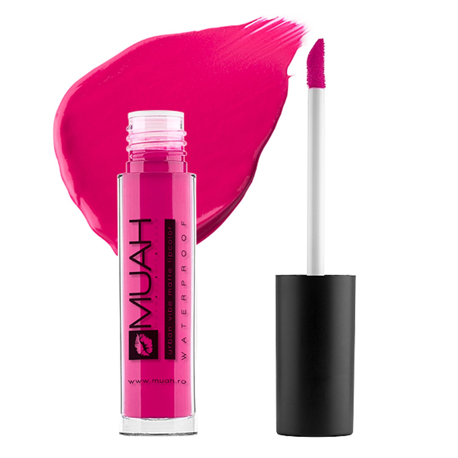 Ruj lichid MUAH Matte Lipcolor - Beauty and the Pink fotografia produsului View 2 L