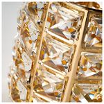 Suport pensule cu cristale - Gold fotografia produsului