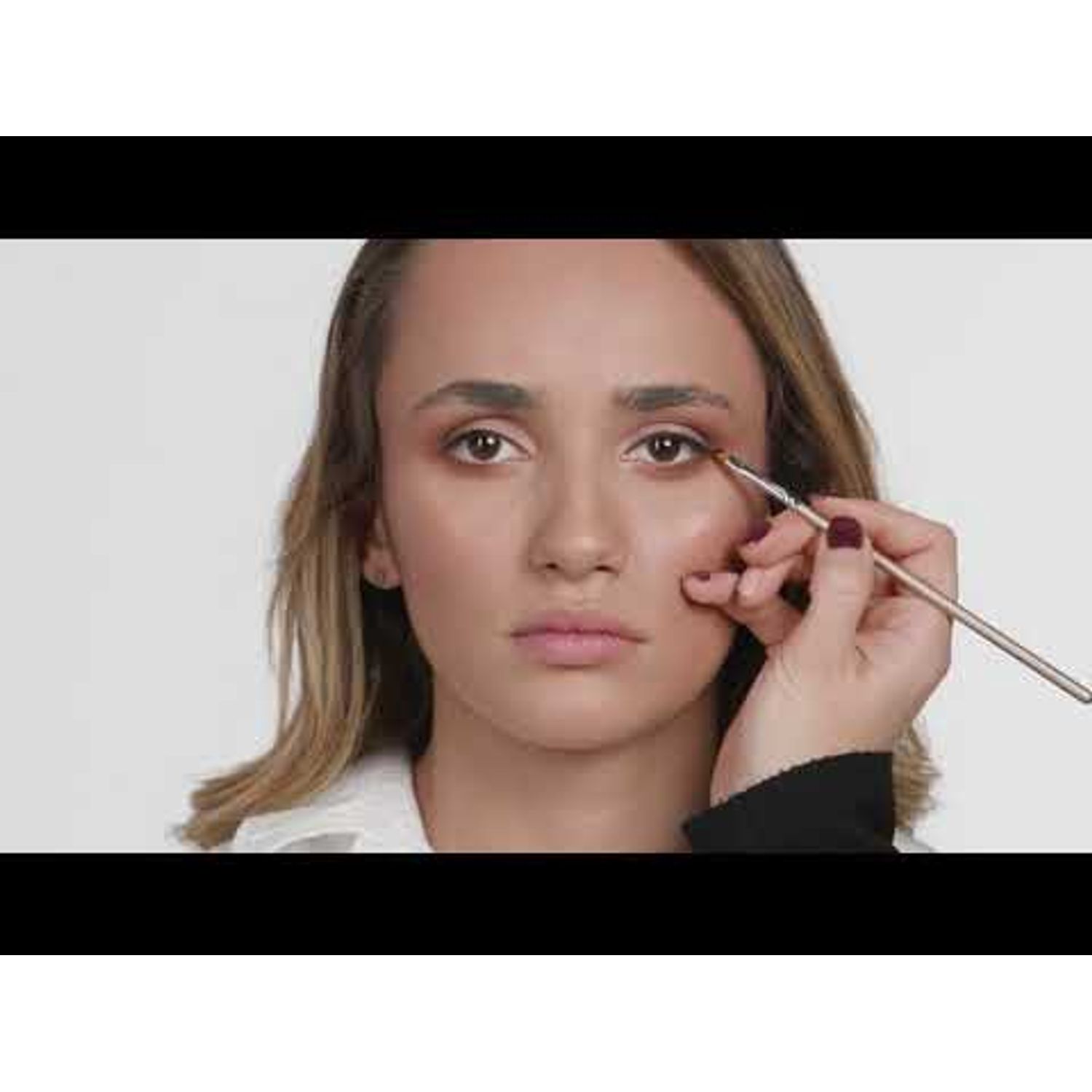Pensula pentru eyeliner mini Cupio 327 fotografia produsului View 3 L