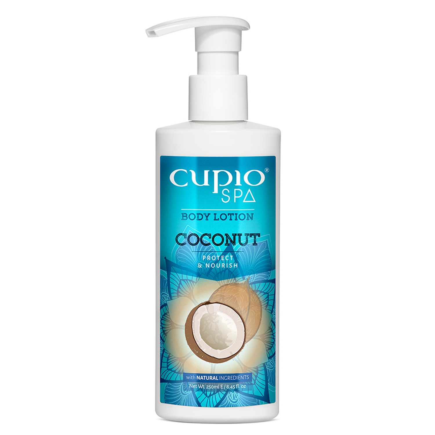 Crema de corp organica Cupio SPA - Cocos 250ml fotografia produsului