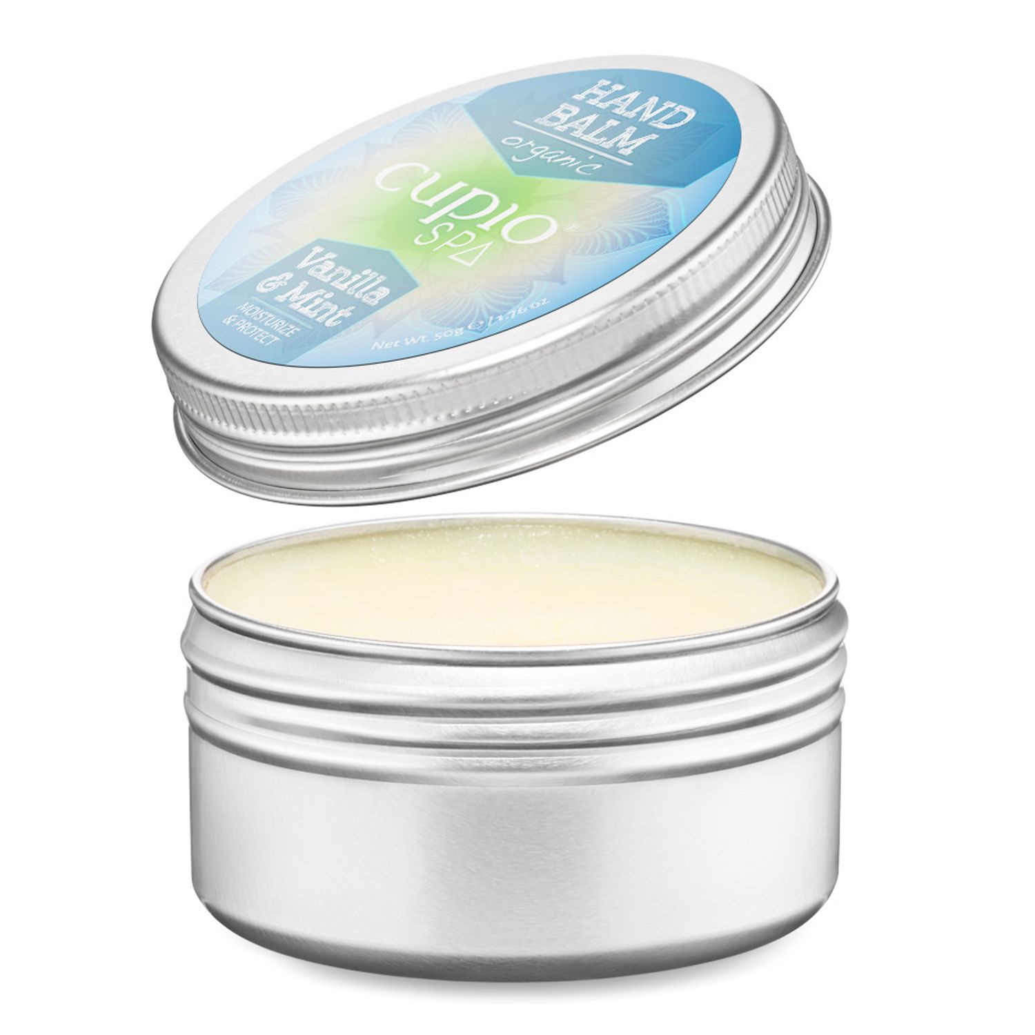 Balsam de maini Organic Cupio SPA - Vanilla&Mint 50ml fotografia produsului