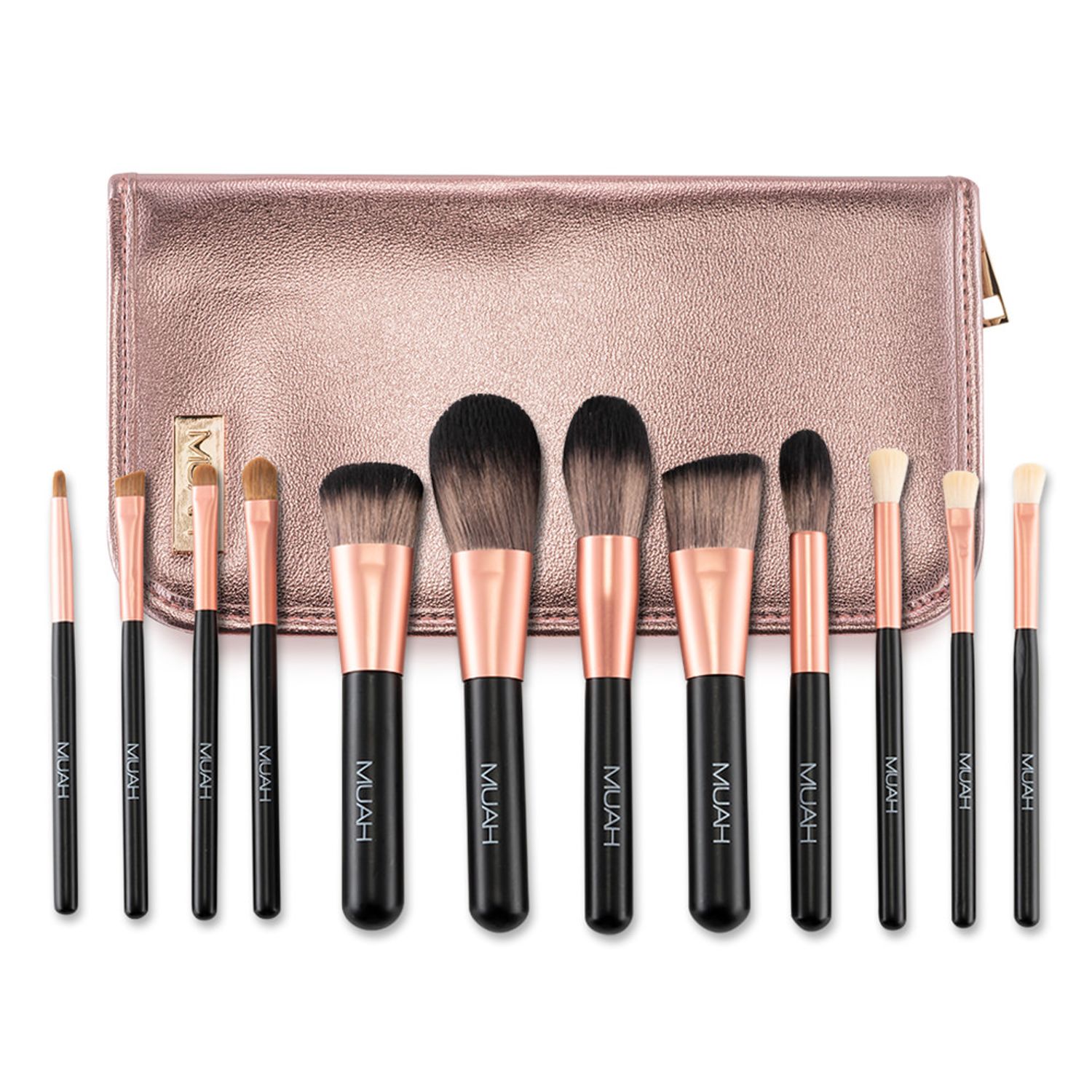Set 12 pensule make-up MUAH Basic fotografia produsului View 2 L