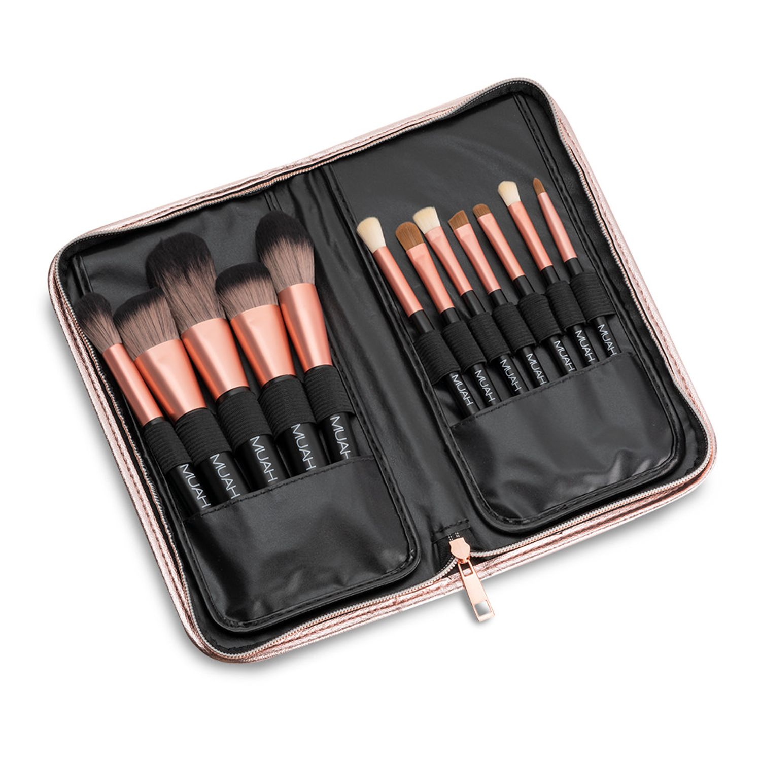 Set 12 pensule make-up MUAH Basic fotografia produsului