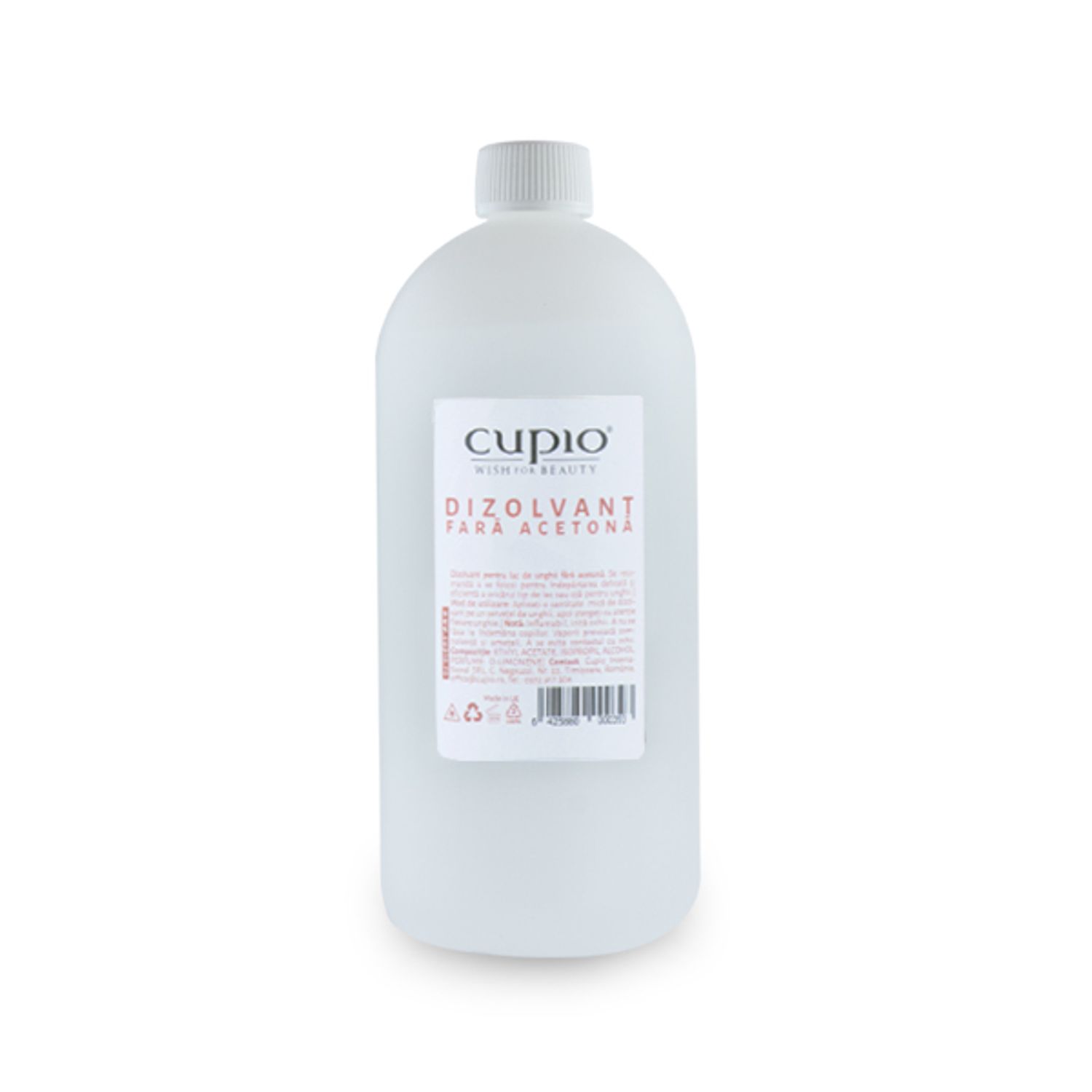 Dizolvant fara acetona Cupio 500ml fotografia produsului