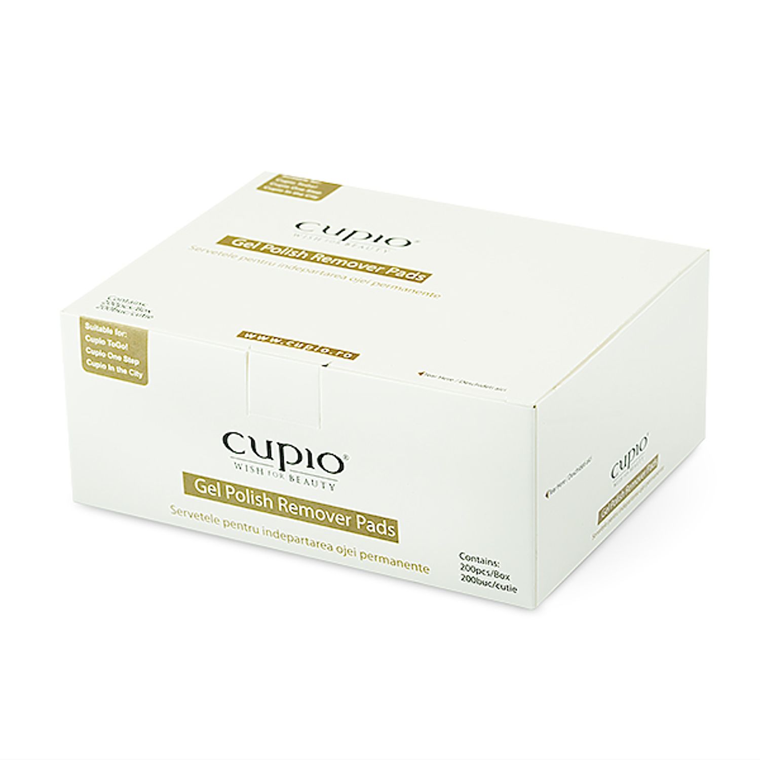 Pliculete cu soak off remover 200 buc fotografia produsului View 3 L