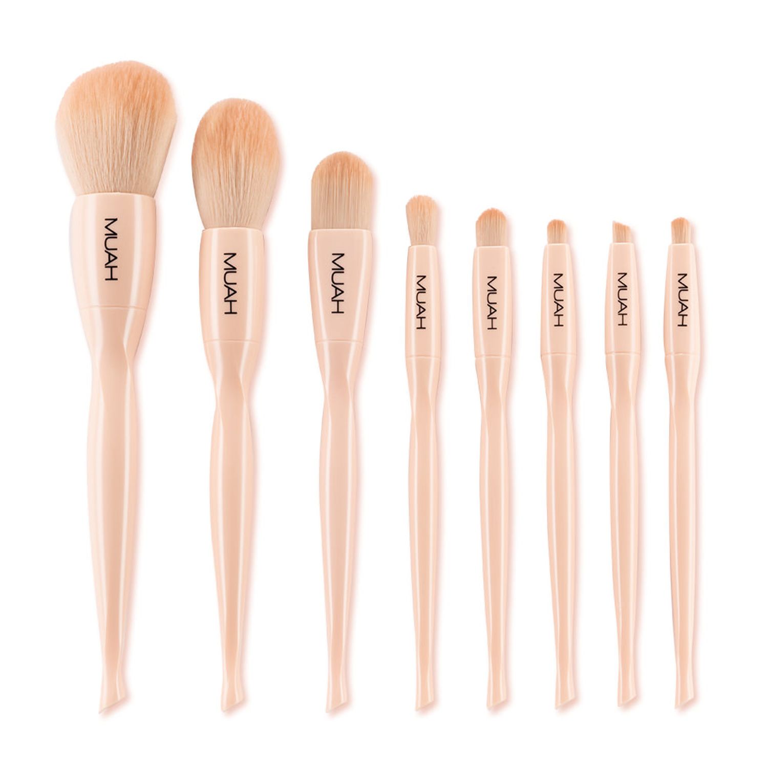 Pensule make-up Muah set 8 fotografia produsului View 3 L