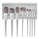 Pensule make-up Silver Beauty set 8 fotografia produsului
