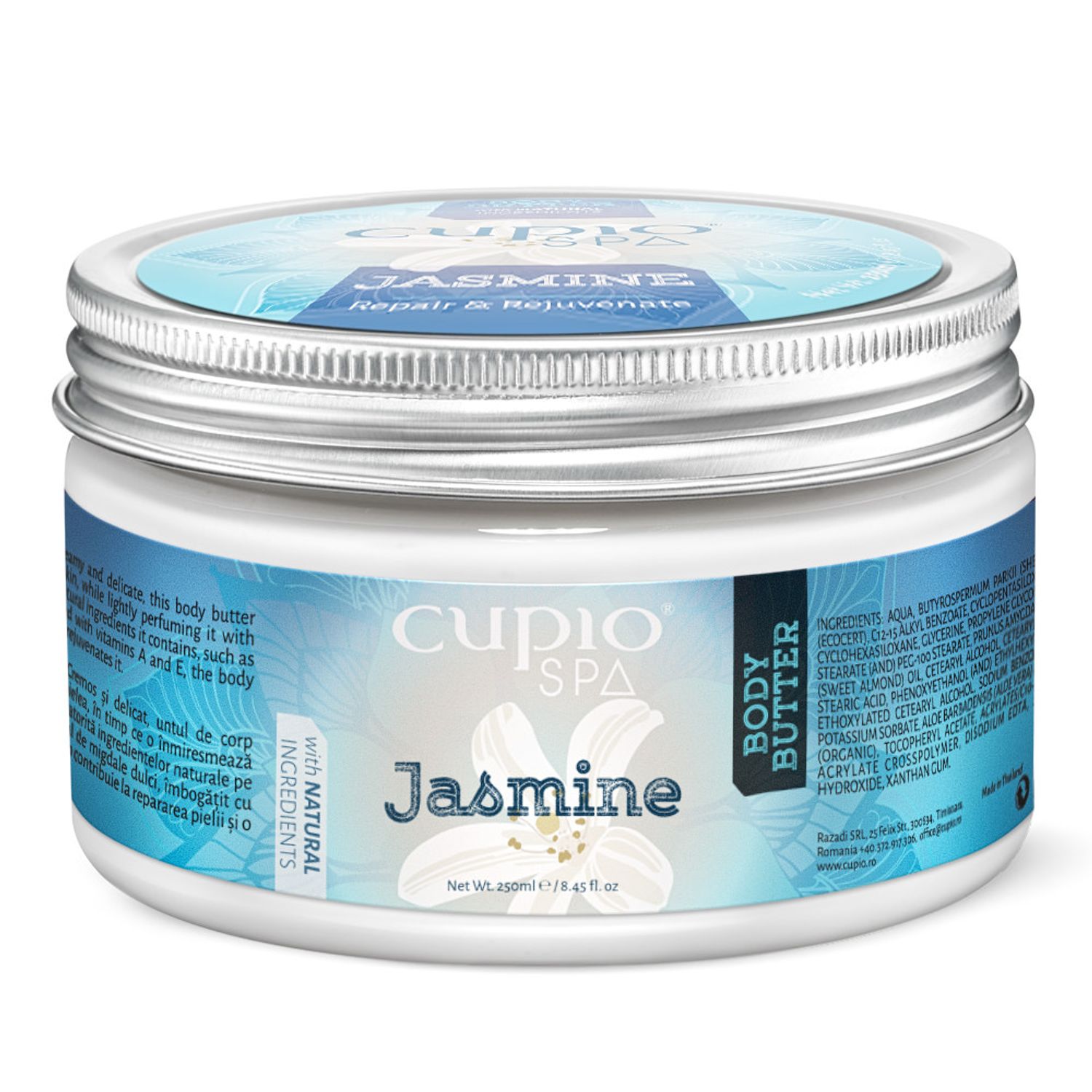 Unt de corp Organic Cupio SPA - Iasomie 250ml fotografia produsului
