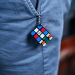 Breloc Jucarie Mini Cub RUBIK&rsquo;S 3x3 060587 fotografia produsului View 4 S