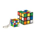 Set 2 jucarii Cub Rubik's 3x3 si mini cub cu breloc fotografia produsului View 3 S