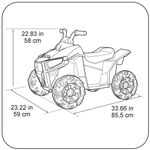 Quad Feber, electric, pentru copii, 12541 fotografia produsului View 2 S