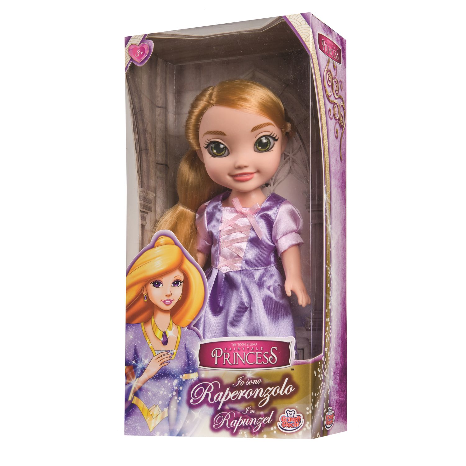 Papusa Giochi Preziosi Rapunzel 25 cm Toddler fotografia produsului