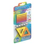 Set Geomag Constructie Magnetic Rainbow Orange 15 piese fotografia produsului