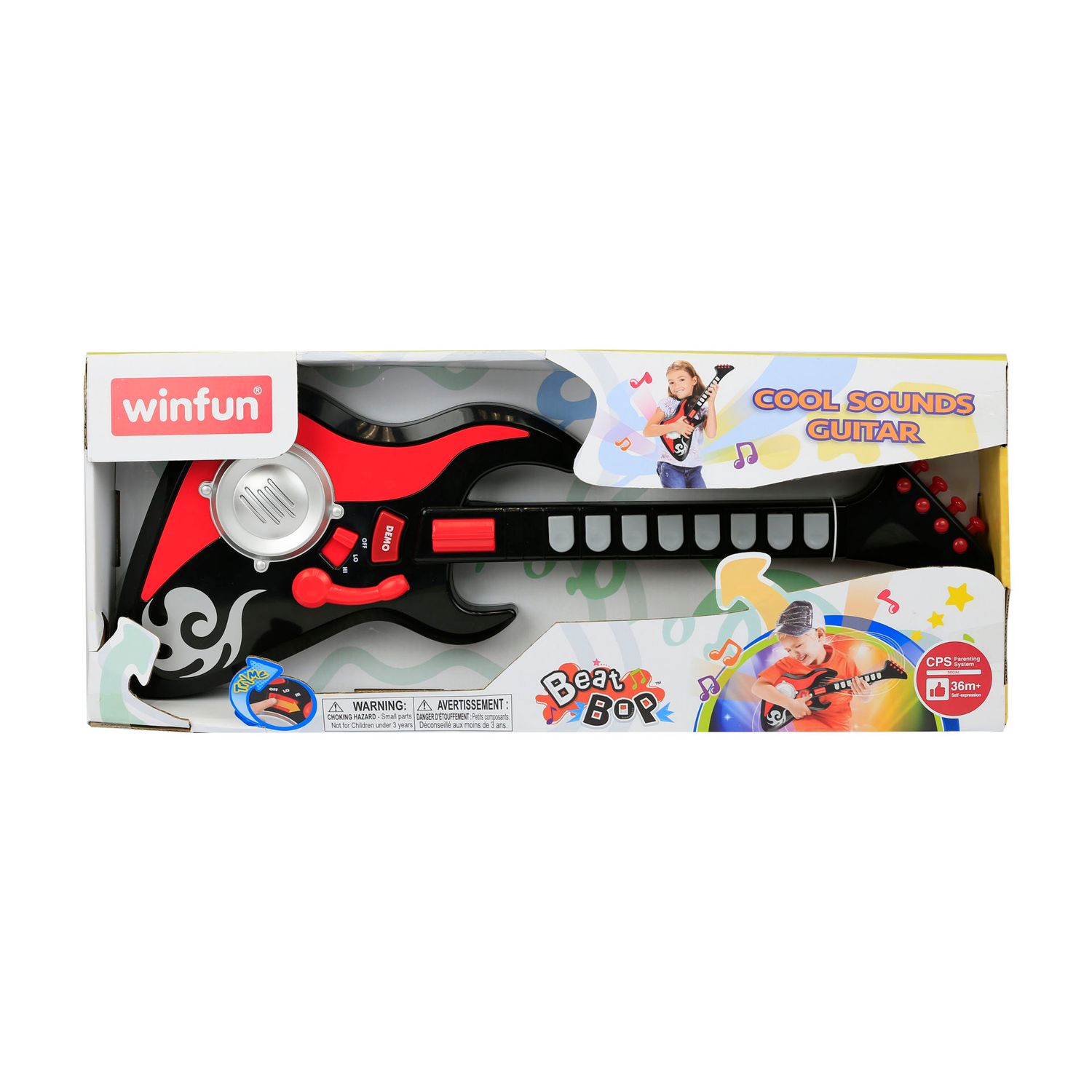 Jucarie pentru copii, chitara cu sunete, Winfun, 2054A fotografia produsului View 3 L