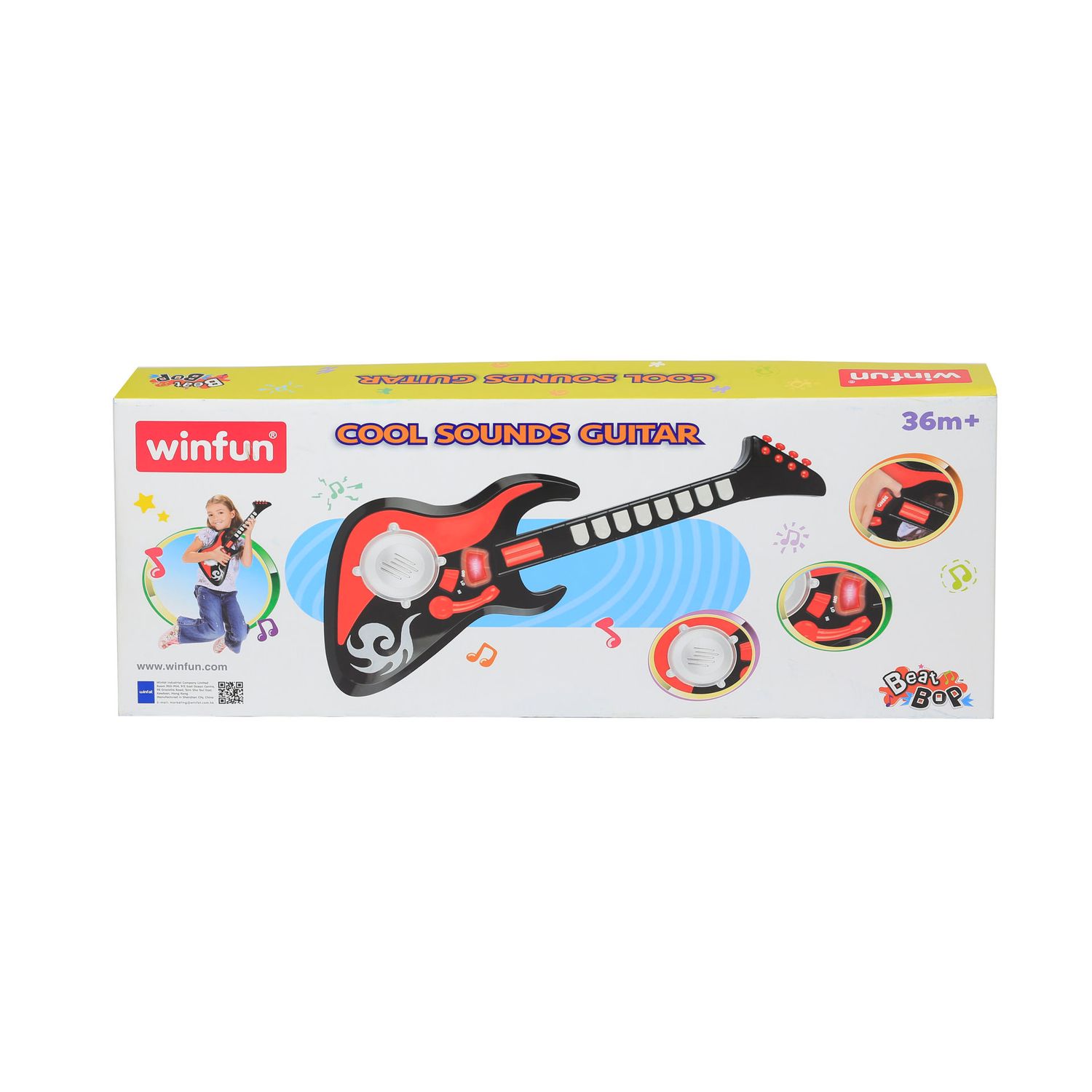Jucarie pentru copii, chitara cu sunete, Winfun, 2054A fotografia produsului View 2 L