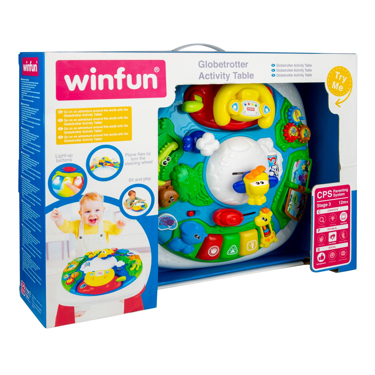 Jucarie, masa activitati cu sunete si lumini, Winfun, 0876 fotografia produsului View 2 L
