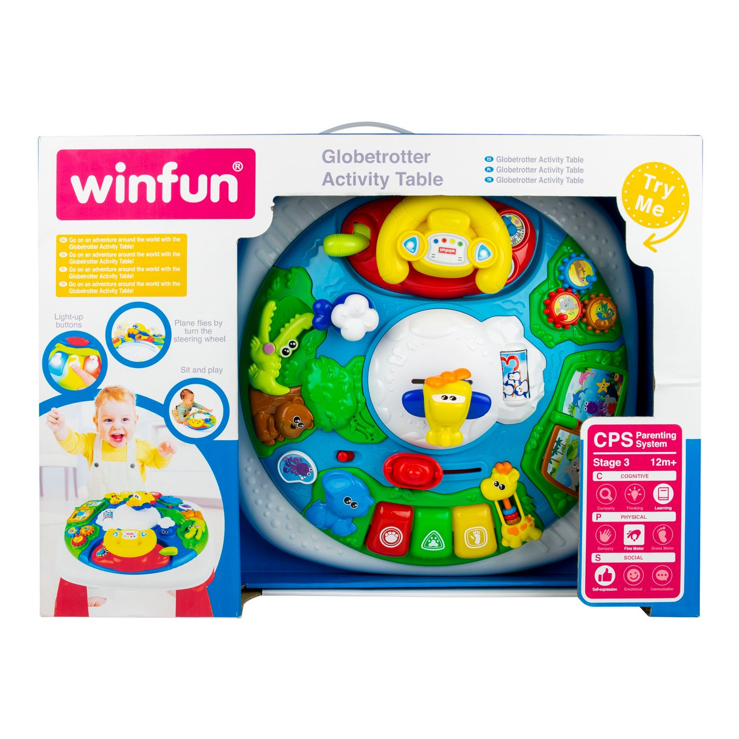 Jucarie, masa activitati cu sunete si lumini, Winfun, 0876 fotografia produsului View 3 L
