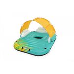 Insula plutitoare Bestway gonflabila cu parasolar, verde fotografia produsului