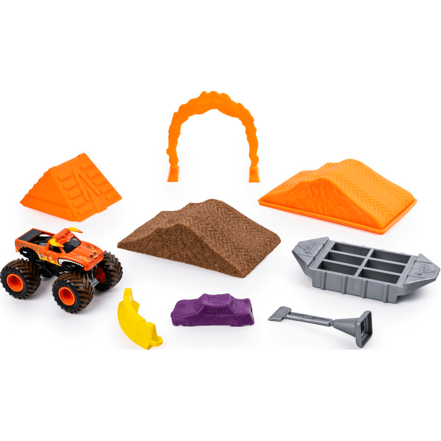 Set de joaca cu obstacol, Monster Jam, 6063294 fotografia produsului View 2 L
