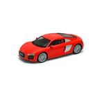 Macheta auto 2016 Audi R8 Coupe V10, rosu 1:24 Welly, 24065 fotografia produsului View 2 S