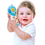 Telefon pentru bebelusi Winfun, cu lumini si melodii preprogramate, WF 0619 fotografia produsului
