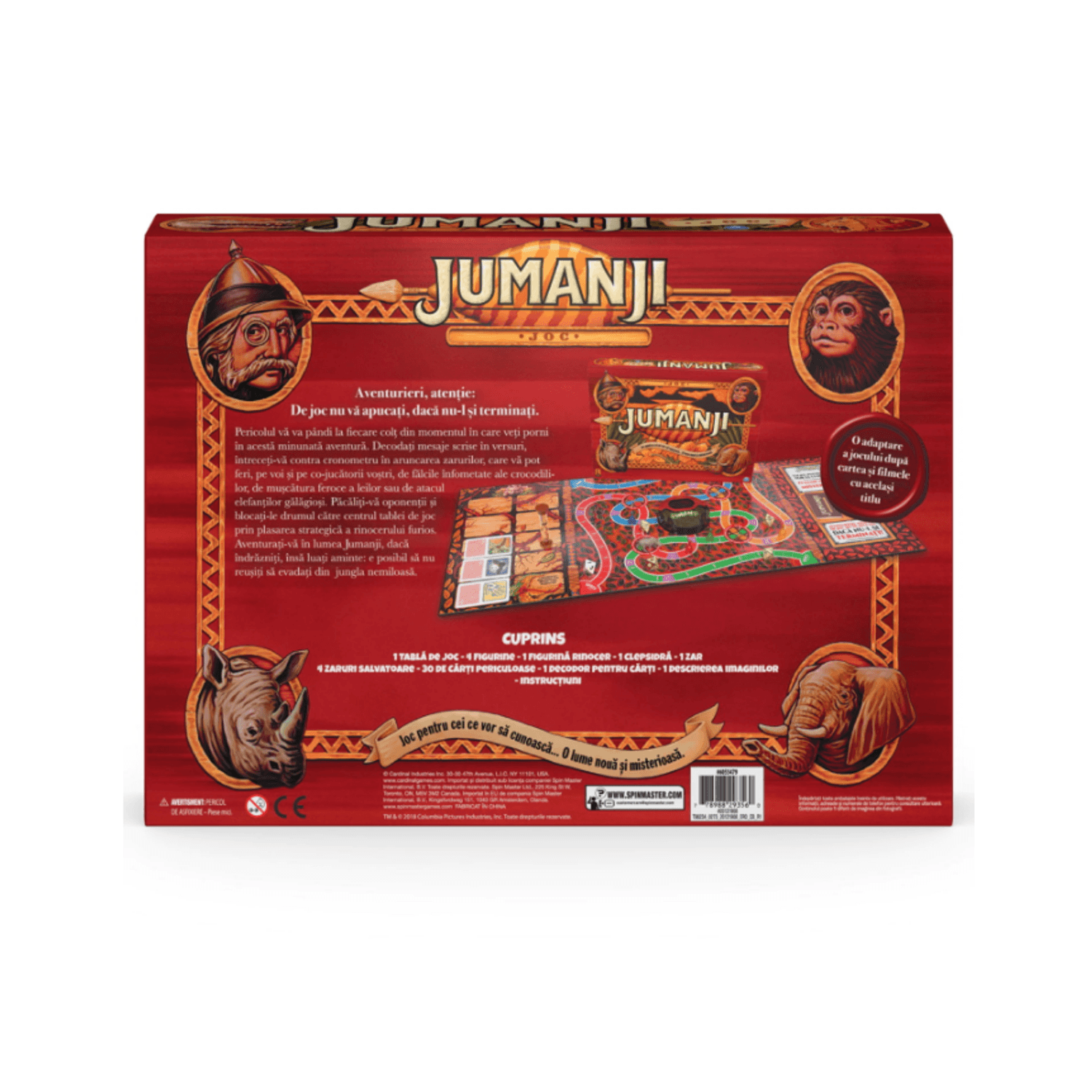 Joc Spin Master - Jumanji, in limba romana fotografia produsului View 3 L