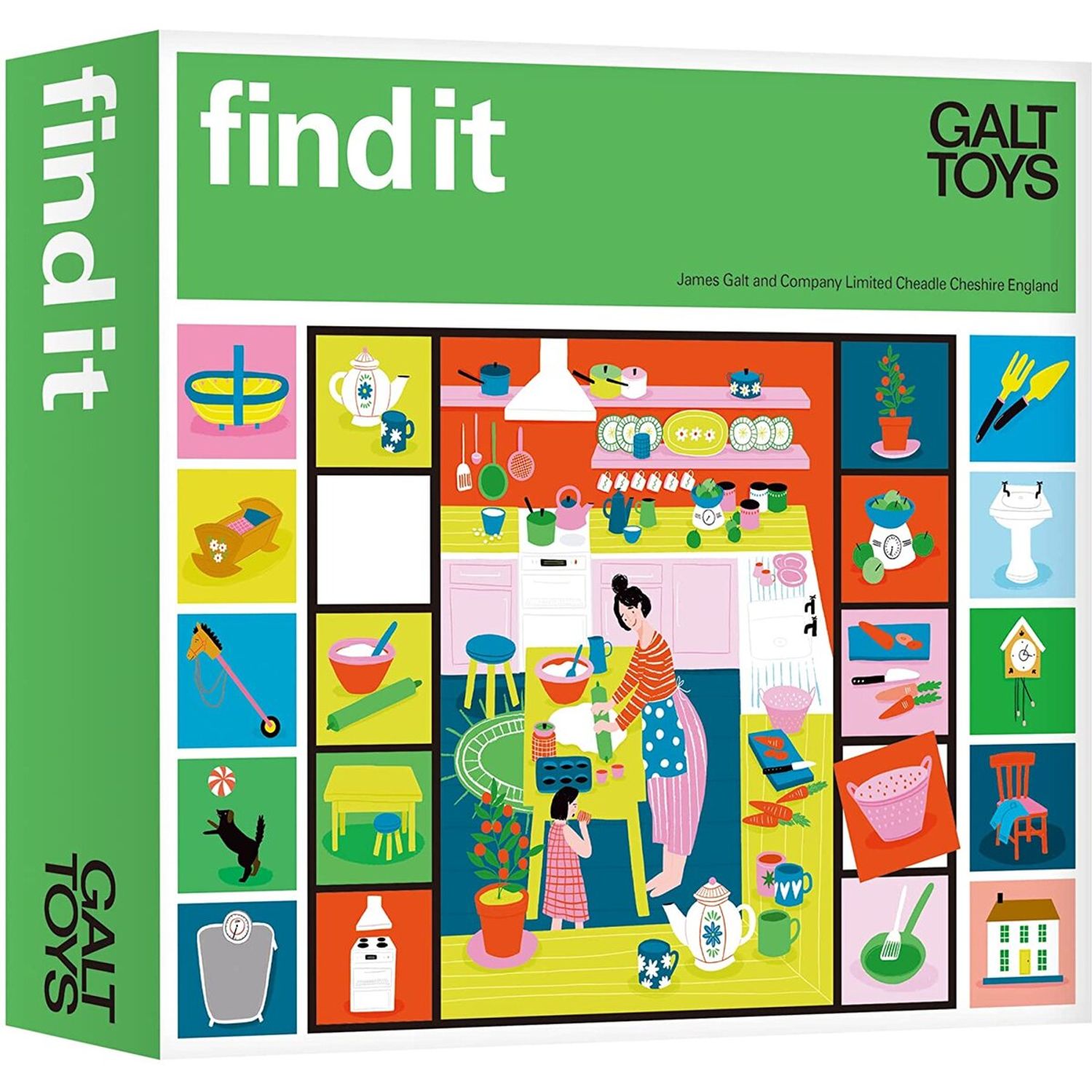 Joc educativ Loto - Gaseste obiectul Galt fotografia produsului